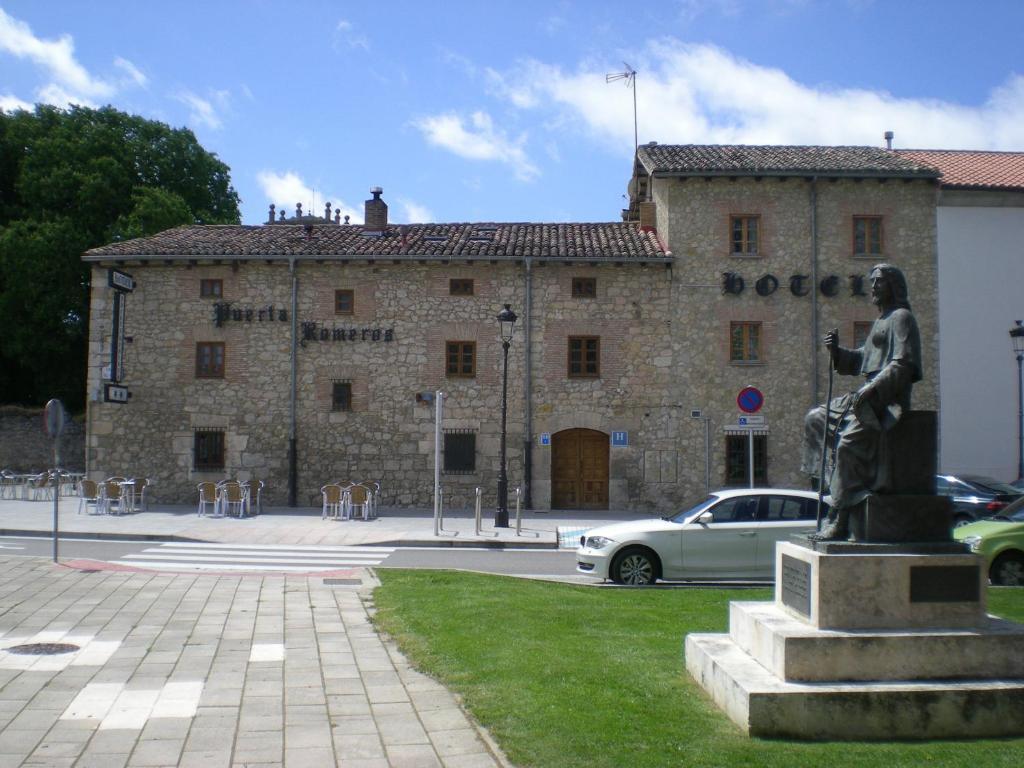 Hotel Puerta Romeros Burgo Esterno foto