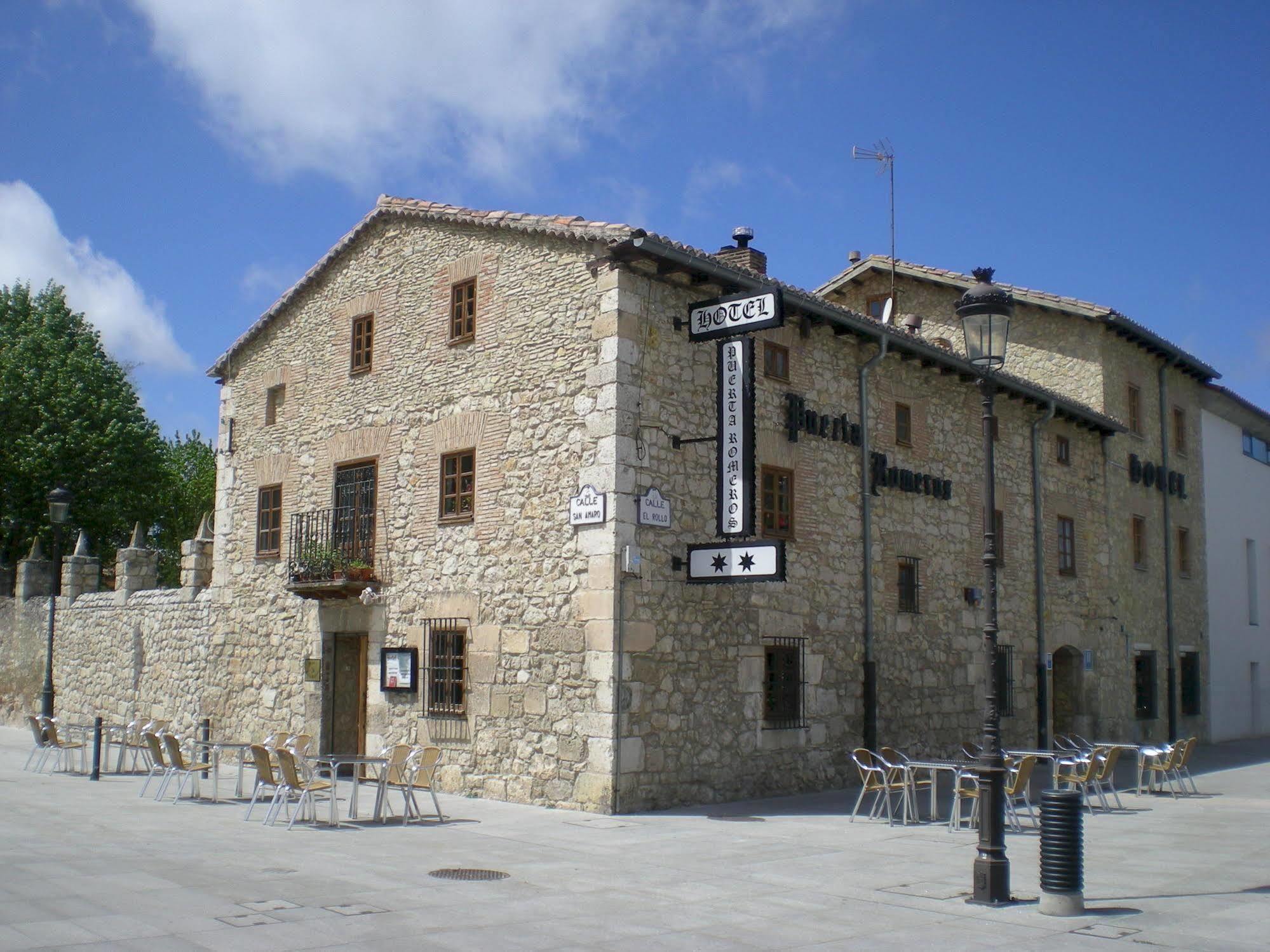 Hotel Puerta Romeros Burgo Esterno foto